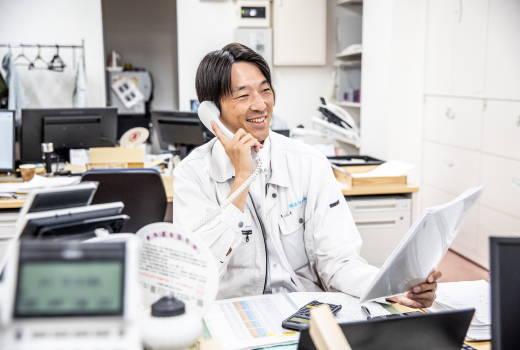 販売だけでなく技術提案も